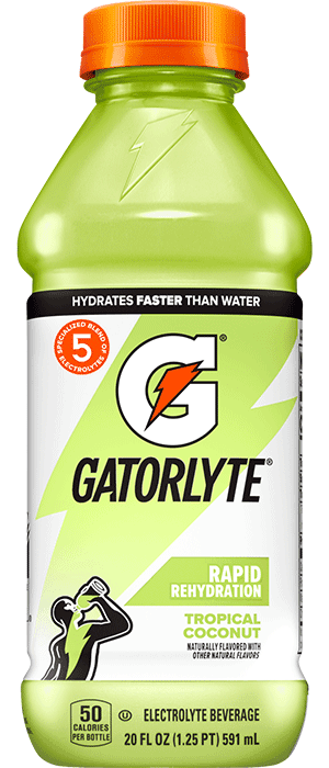 GATORLYTE TROPICAL COCONUT 20OZ
