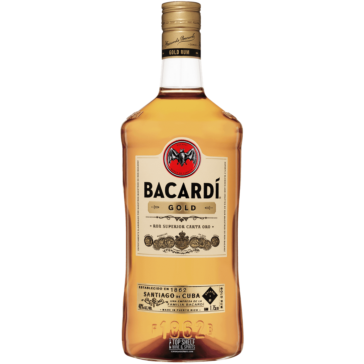 BACARDI GOLD (P R) PL 1.75 L