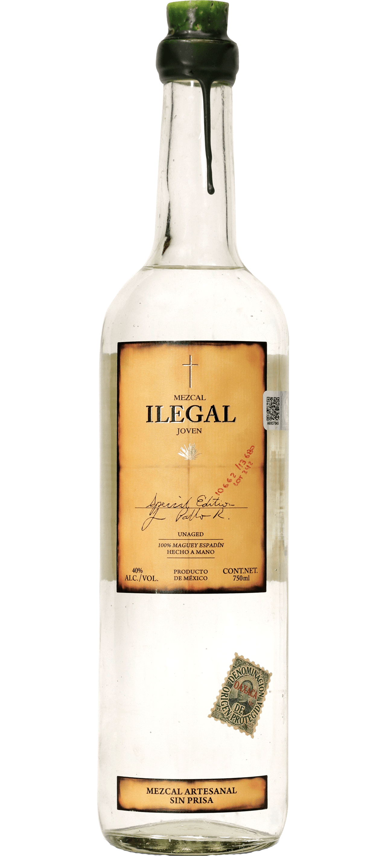 MEZCAL ILEGAL JOVEN 750ML