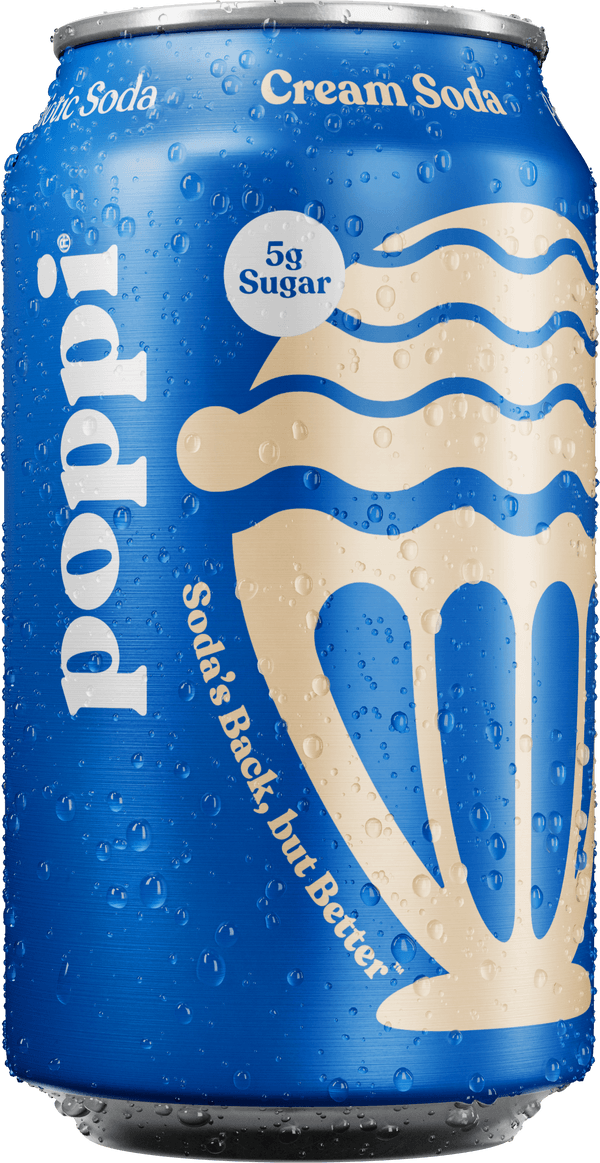 POPPI CREAM SODA 12OZ