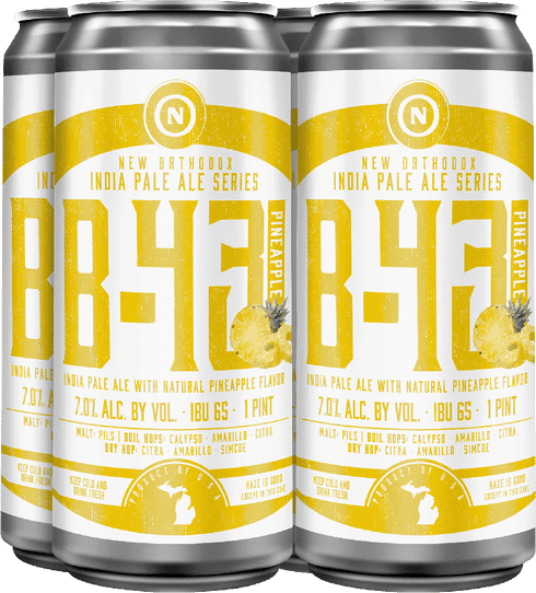 old nation B-43 pineapple 4pk cans