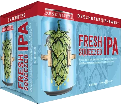 DESCHUTES FRESH SQUEEZED IPA 6PK CANS