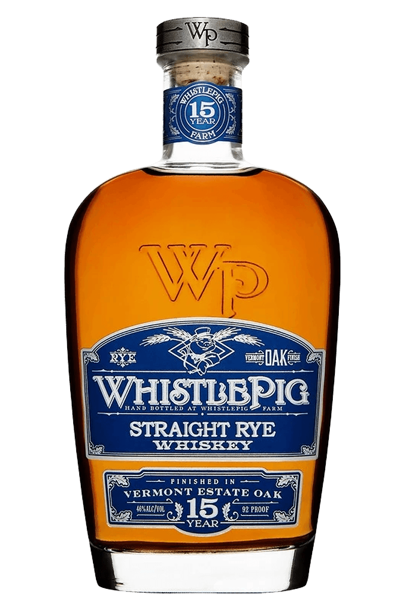 Whistlepig straight rye aged 15