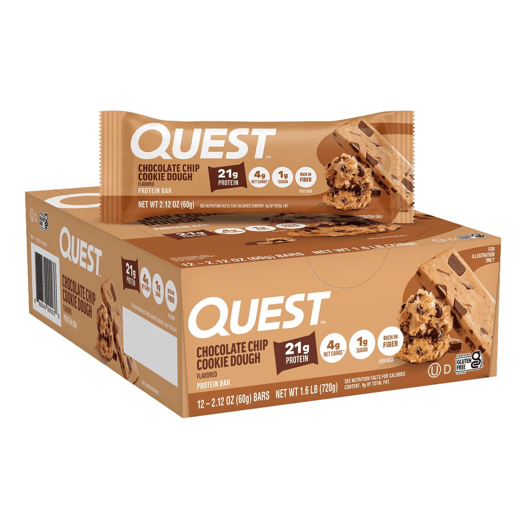 QUEST CHOCO CHIP COOKIE DOUGH BAR