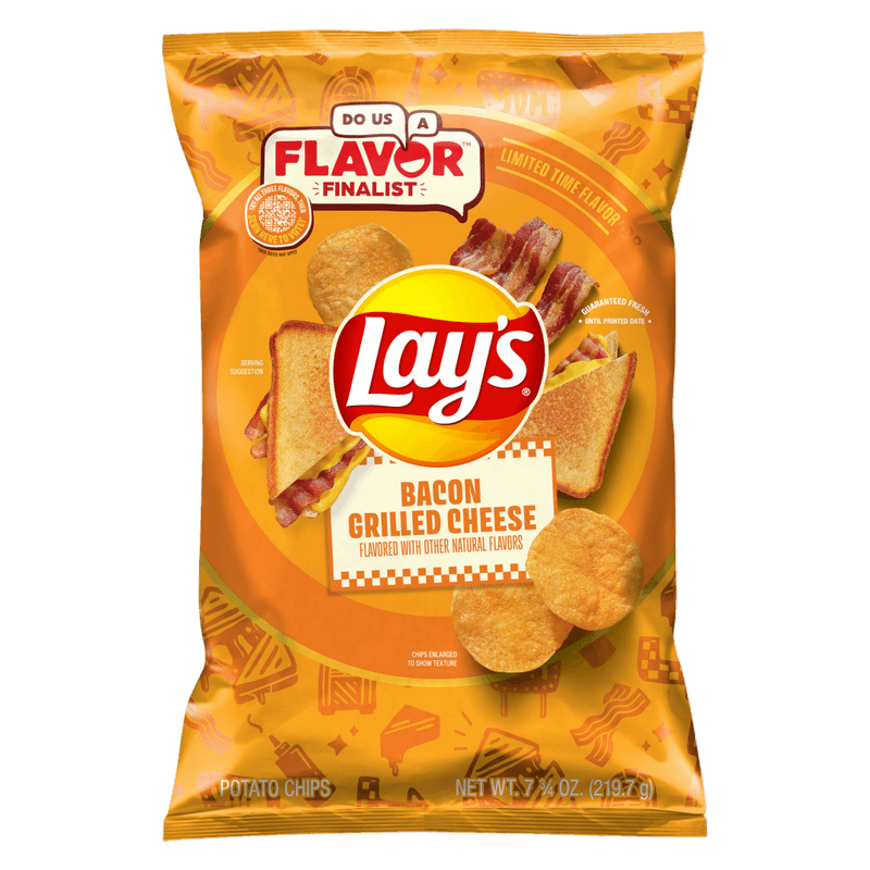LAY'S BACON GRILLED CHEESE 219.7G