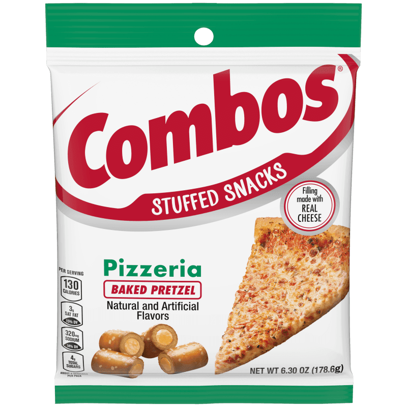 COMBOS PIZZERIA BAKED PRETZELS 6.30 OZ