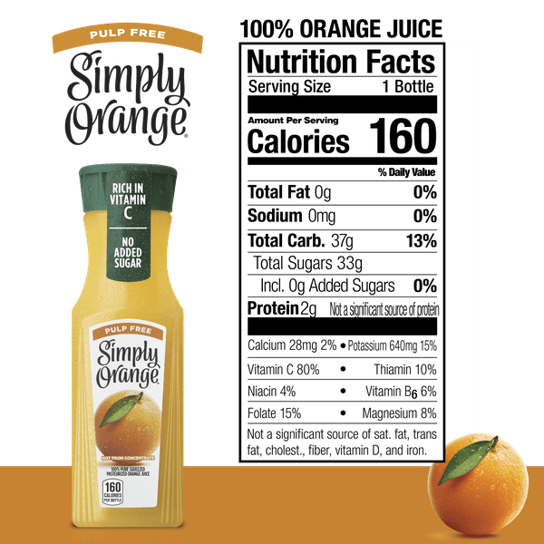 SIMPLY ORANGE 11.5OZ