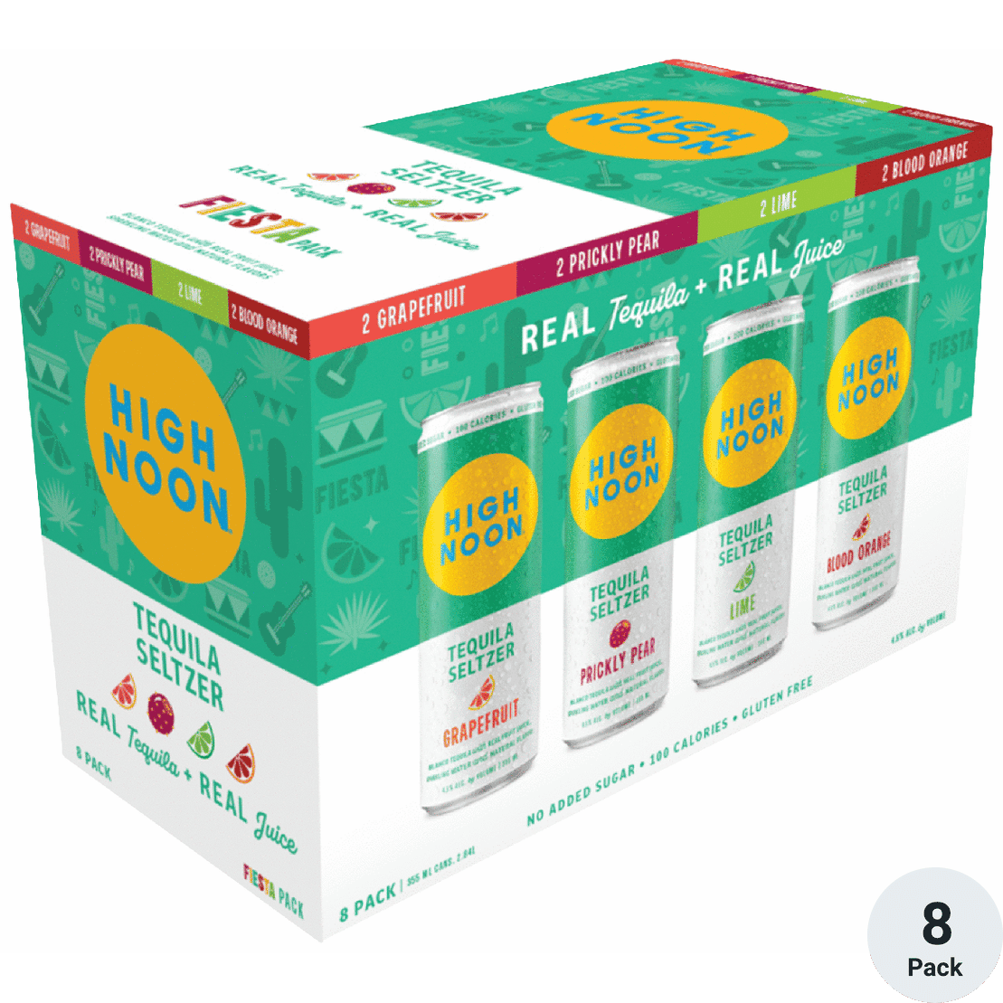 High noon tequila seltzer fiesta pack