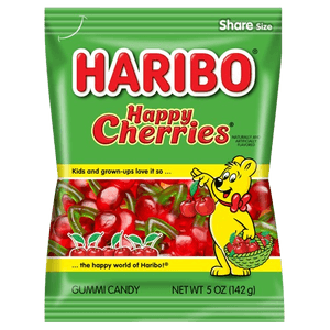 HARIBO HAPPY CHERRIES GUMMIES 5 OZ