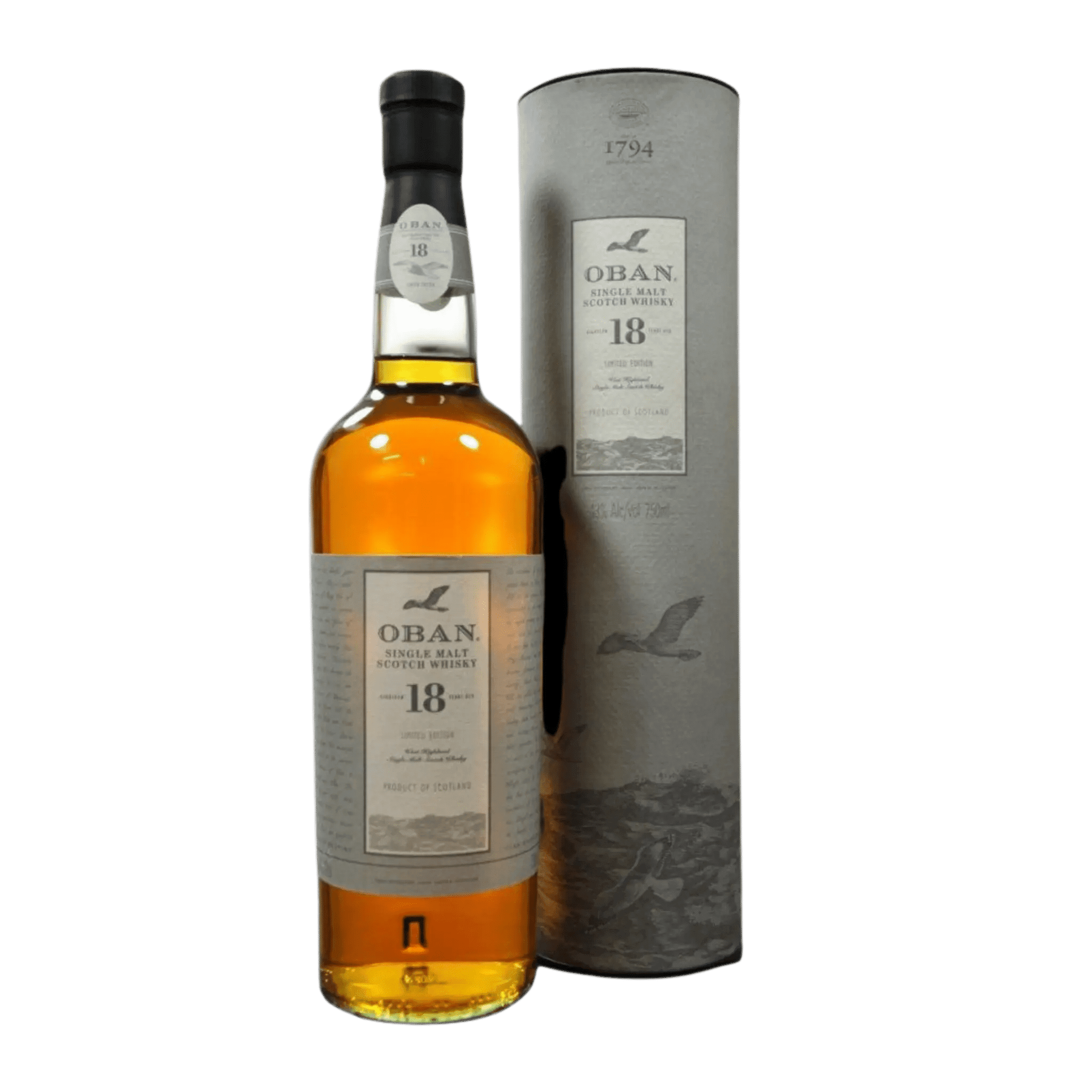 OBAN SNGL MALT 18YR 750ML