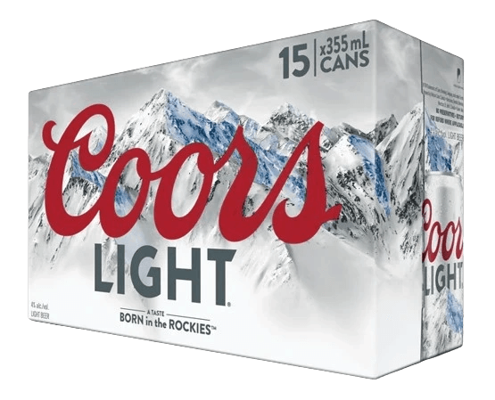 coors light 15pk cans