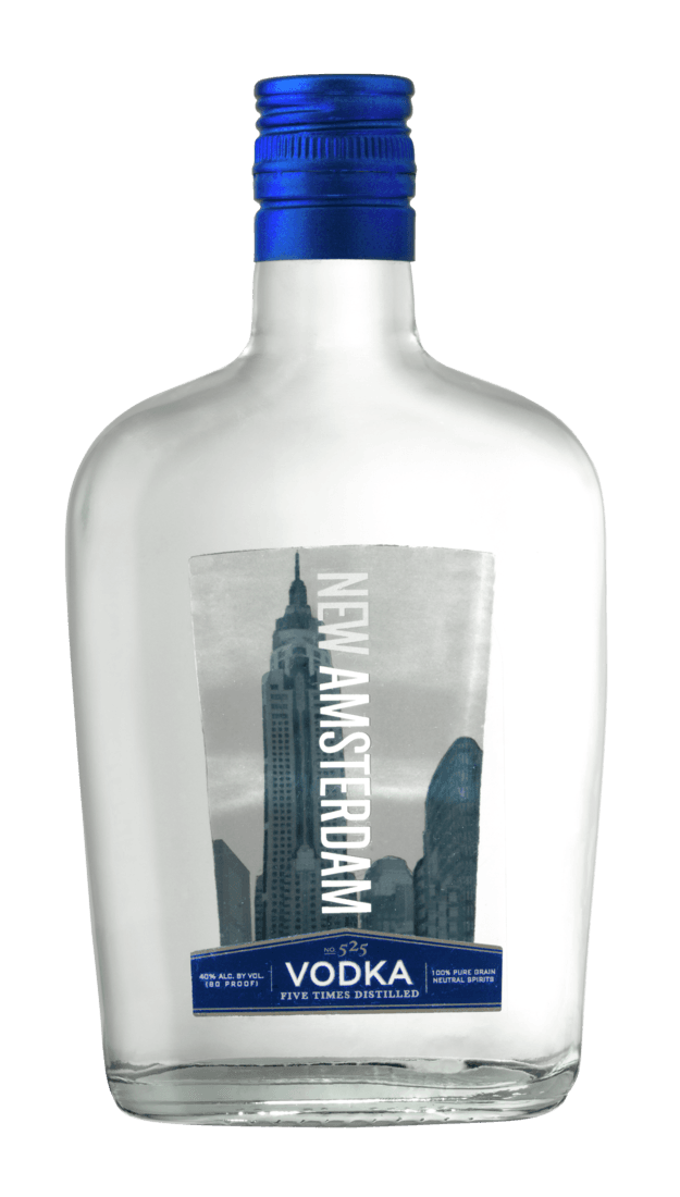 NEW AMSTERDAM VODKA 375ML