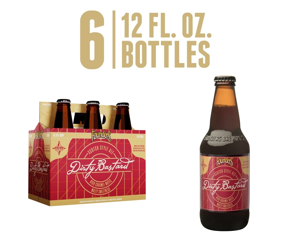FOUNDERS DIRTY BASTARDS 6PK BOTTLES