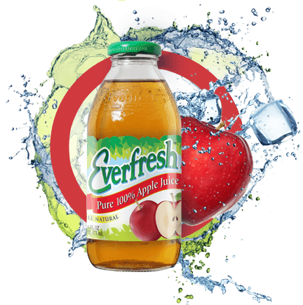 EVERFRESH APPLE JUICE 16OZ