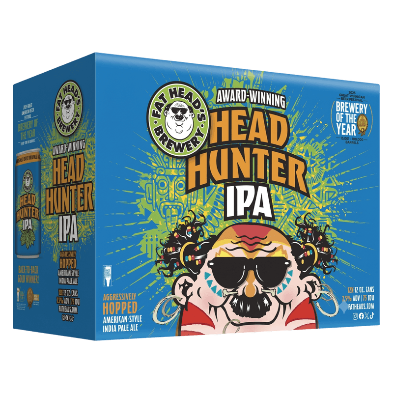 FAT HEAD'S HEAD HUNTER ipa 6PK CANS