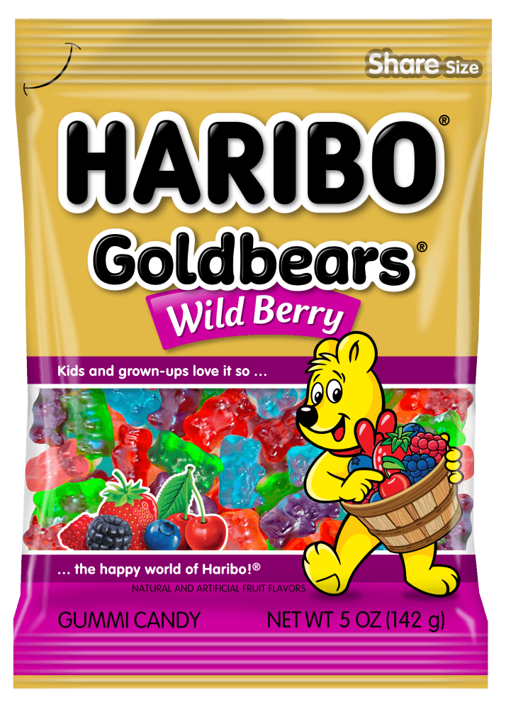 HARIBO WILD BERRY GUMMIES 5 OZ