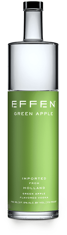EFFEN GREEN APPLE VODKA 750ML