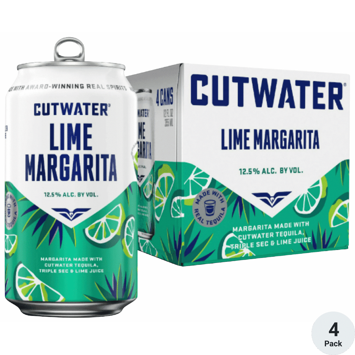CUT WATER lime margarita 4PK