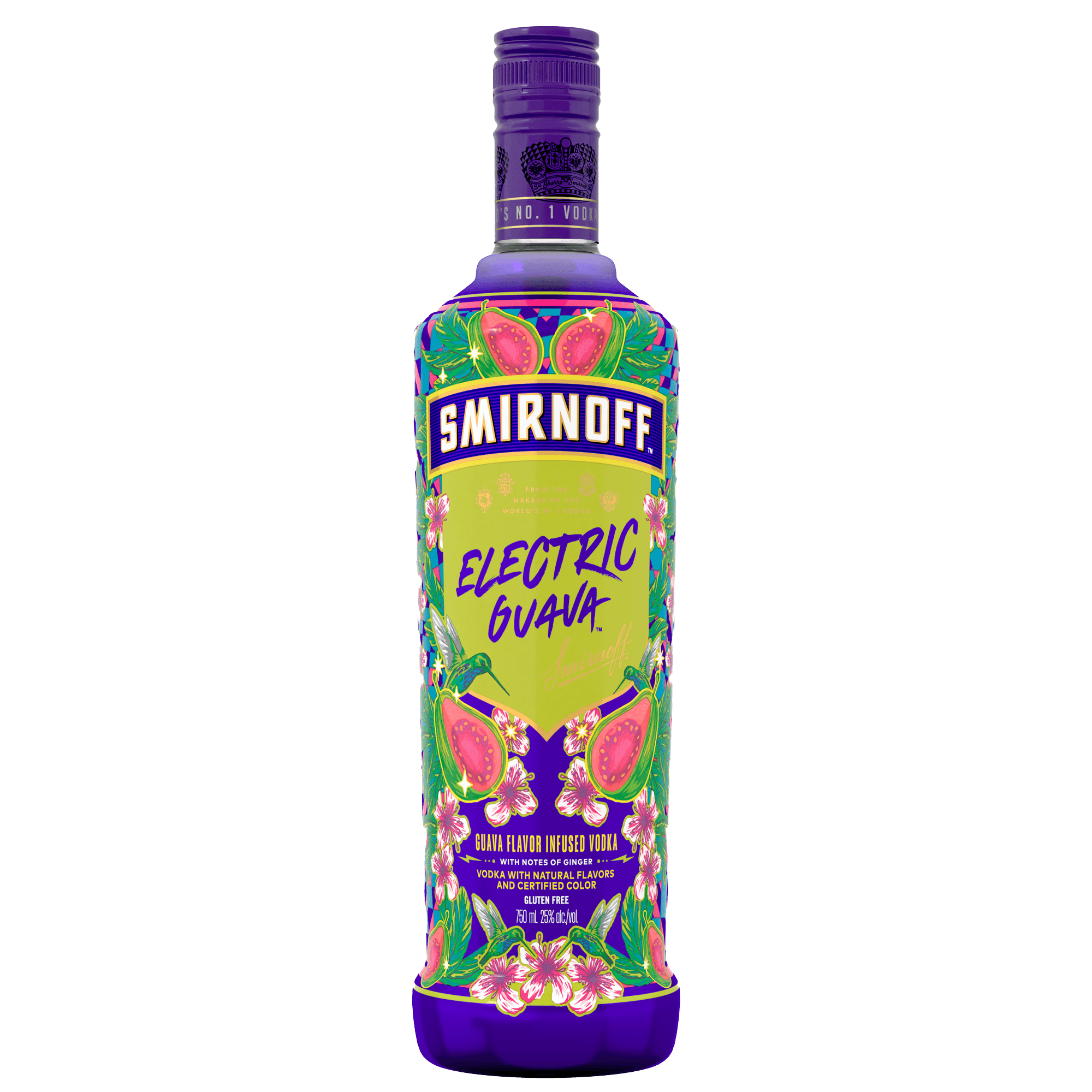 Sminroff Electric Guava 750 ml