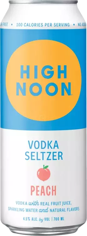 High Noon Vodka Seltzer Peach