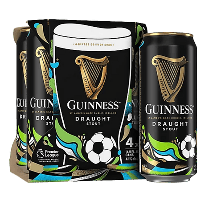 GUINNESS DRAUGHT STOUT - 4 CANS
