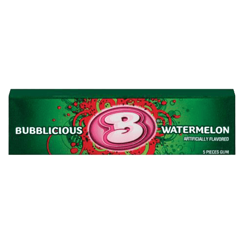 BUBBLICIOUS WATERMELON 5PIECES