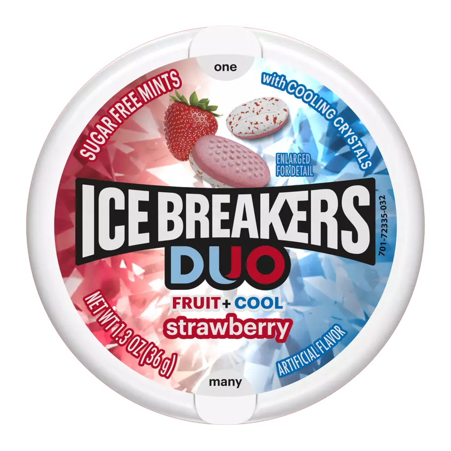 ICE BREAKERS DUO STRAWBERRY