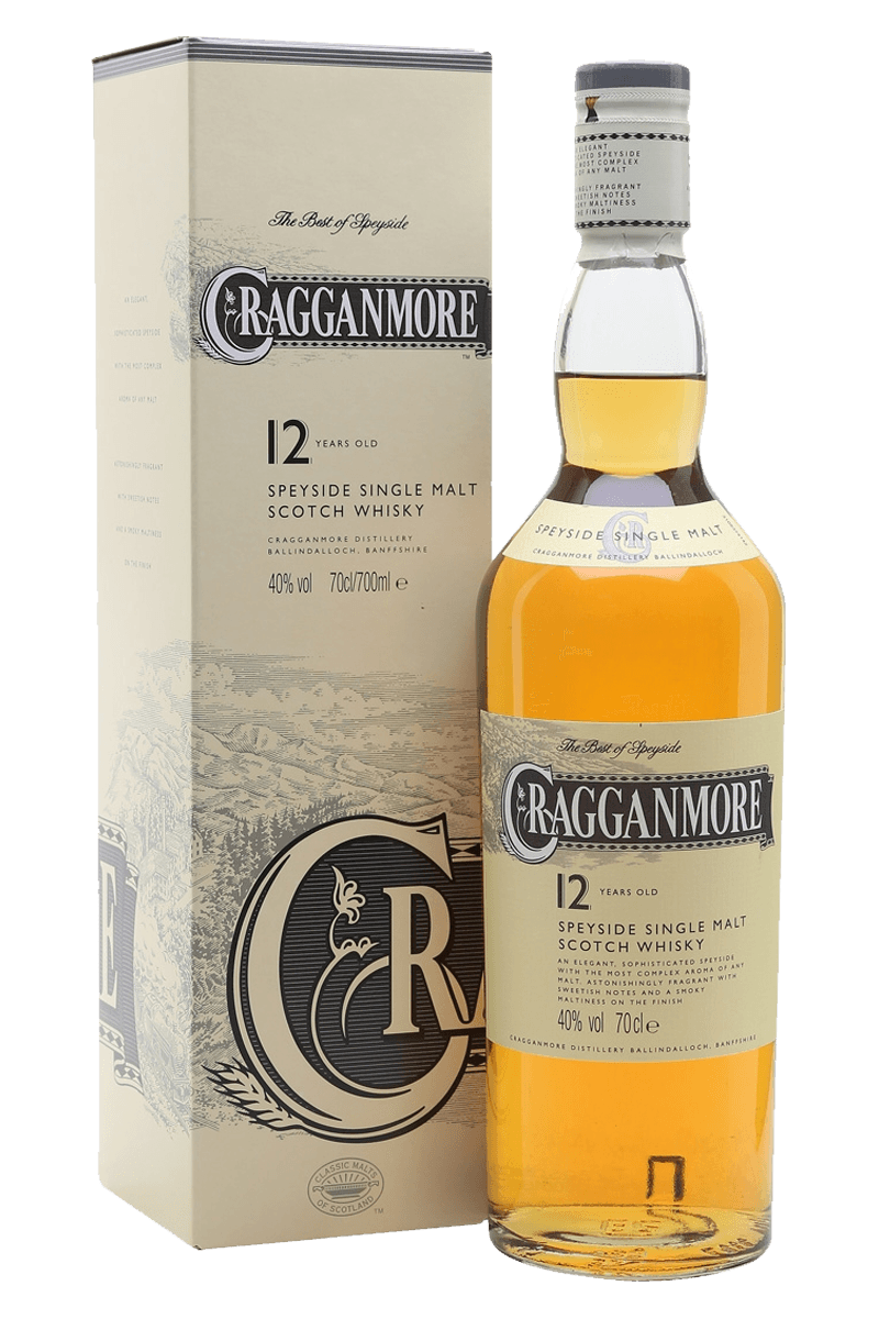 CRAGGANMORE 12YR SCOTCH 750ML
