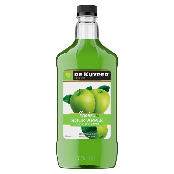 DEKUYPER SOUR APPLE 750 ML