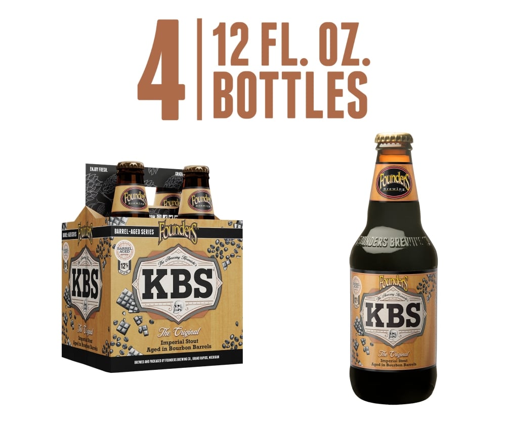 FOUNDERS KBS 4 pK BOTTLES