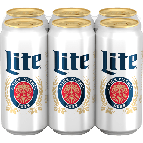 Miller lite 6pk cans