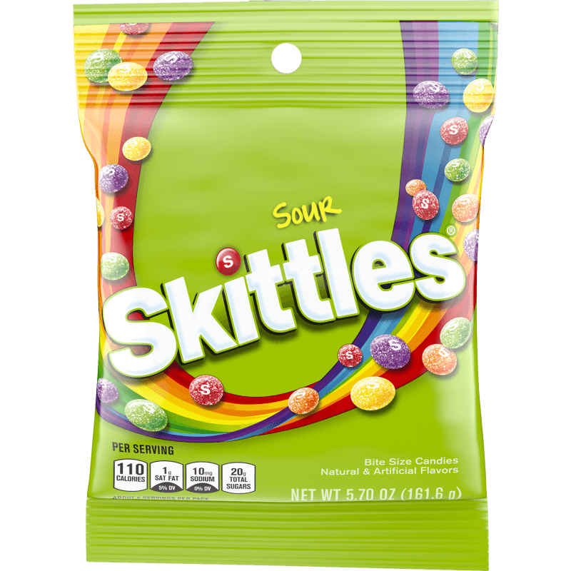 SKITTLES SOUR 5.70 OZ