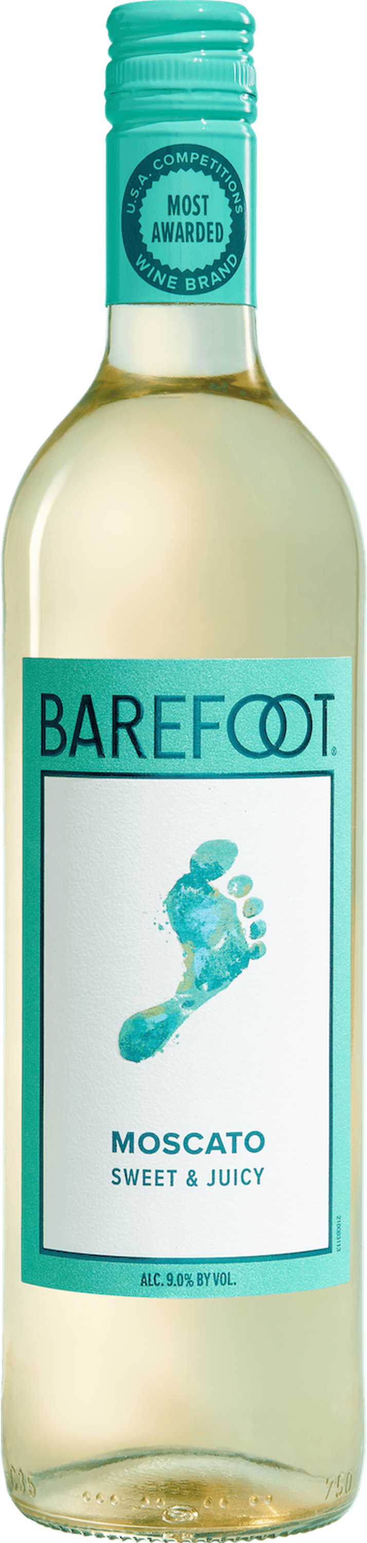 Barefoot Moscato 750ml