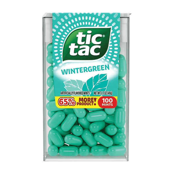 TIC TAC WINTERGREEN 100 MINTS