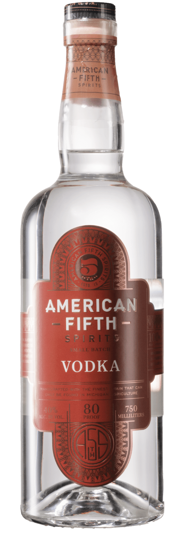 American fifth Vodka 750ml