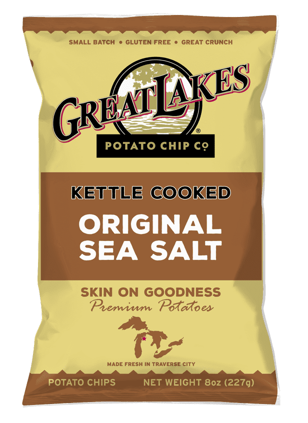 GREAT LAKES POTATO CHIP KETTLE COOKED ORIGINAL 8OZ
