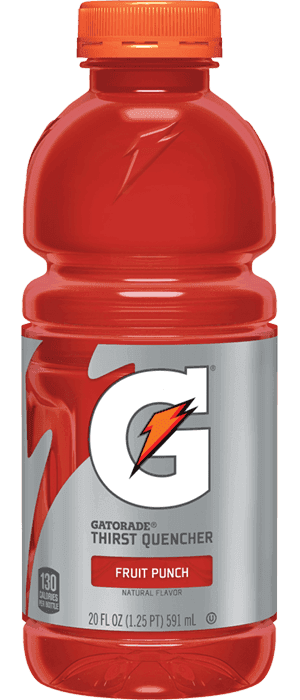 GATORADE FRUIT PUNCH 20OZ