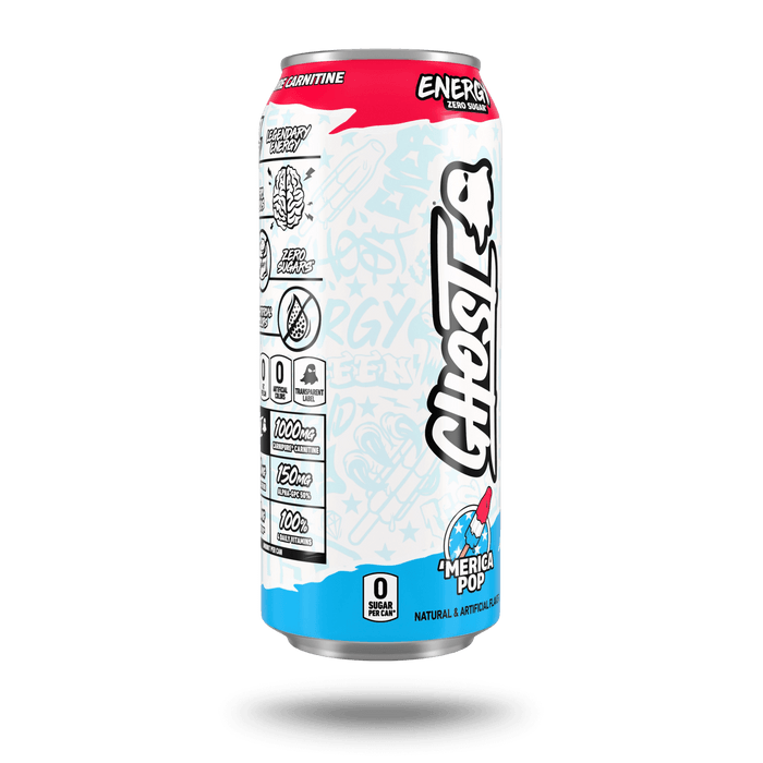 GHOST MERICA POP ZERO SUGAR 16OZ