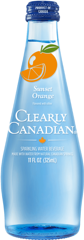 CLEARLY CANADIAN SUNSET ORANGE