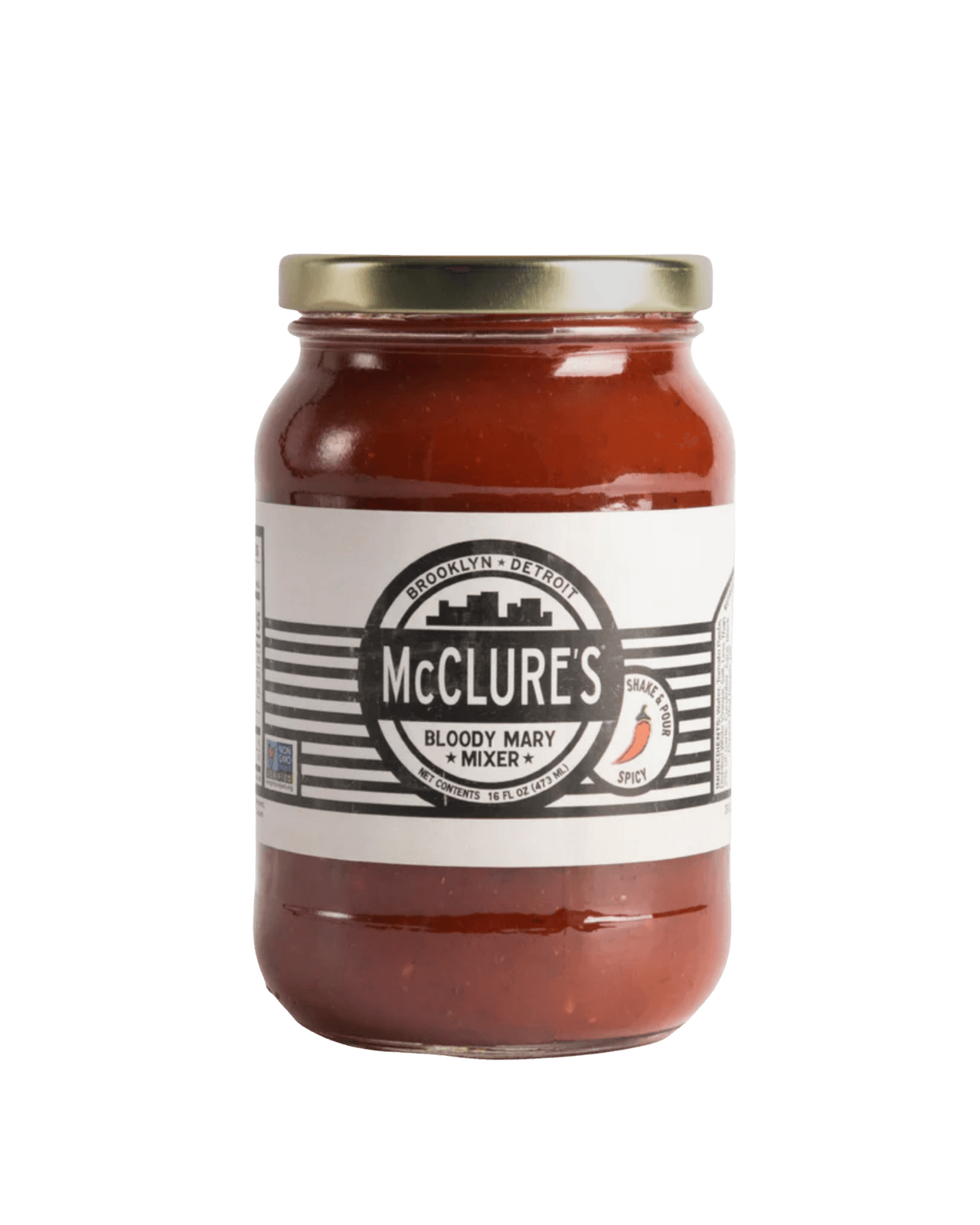 MCCLURE'S BLOODY MARY MIXER SPICY 473ML