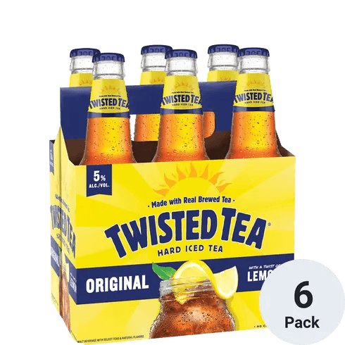 TWISTED TEA ORIGINAL- 6PK BOTTLES