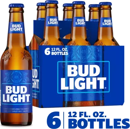 Bud light 6pk bottles