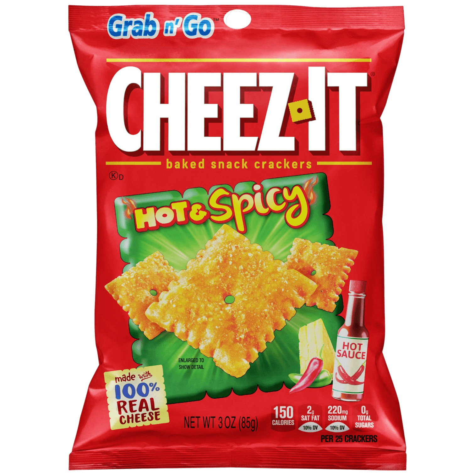 CHEEZ-IT HOT&SPICY 3 OZ