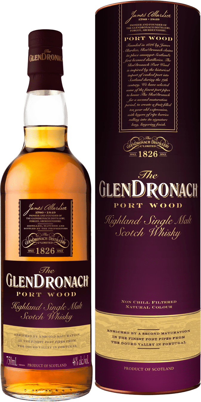 GLEN DRONACH PORT WOOD 750ML