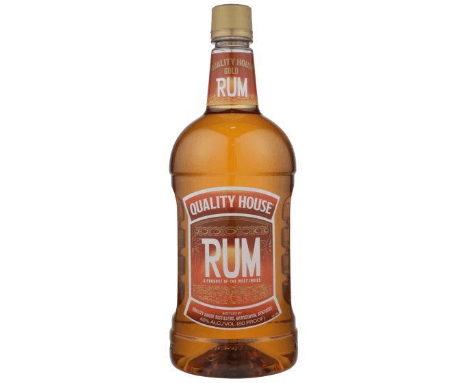 QUALITY HOUSE GOLD RUM 1.75L