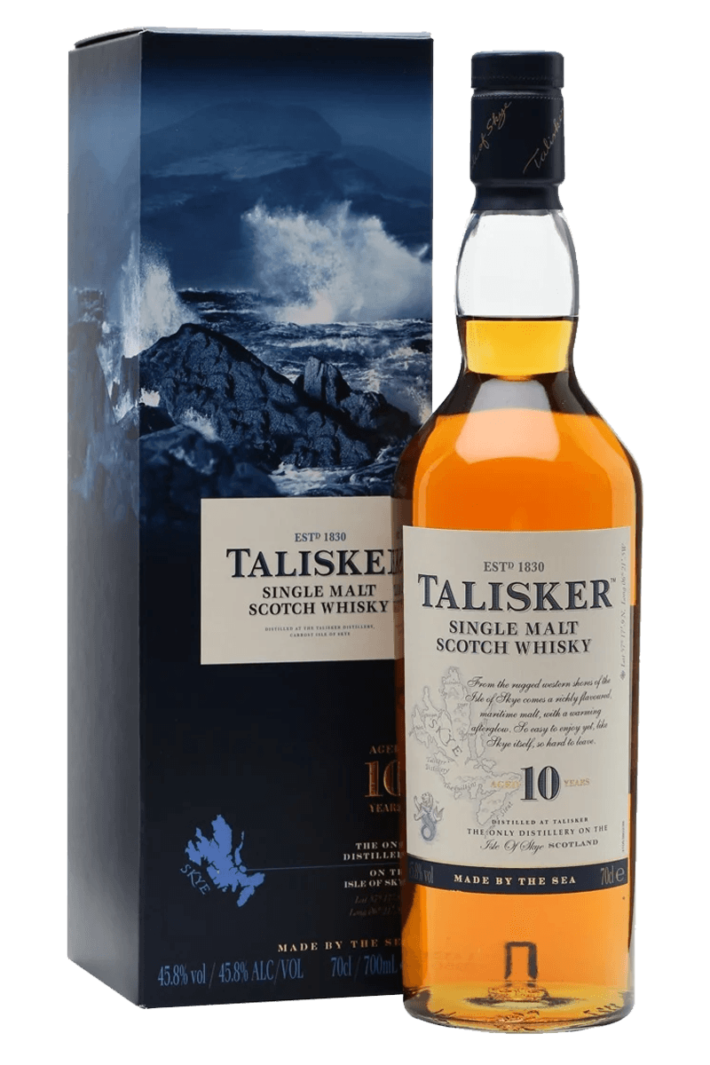 Talisker Single Malt Whisky Age 10 Years 750ml