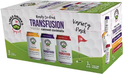 links drinks transfusion ready to drink 8pk cans