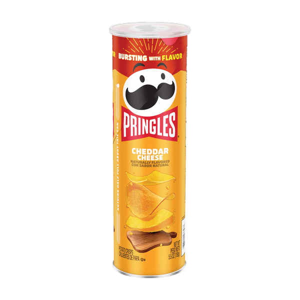 PRINGLES CHEDDAR CHEESE FLAVORED 5.5OZ