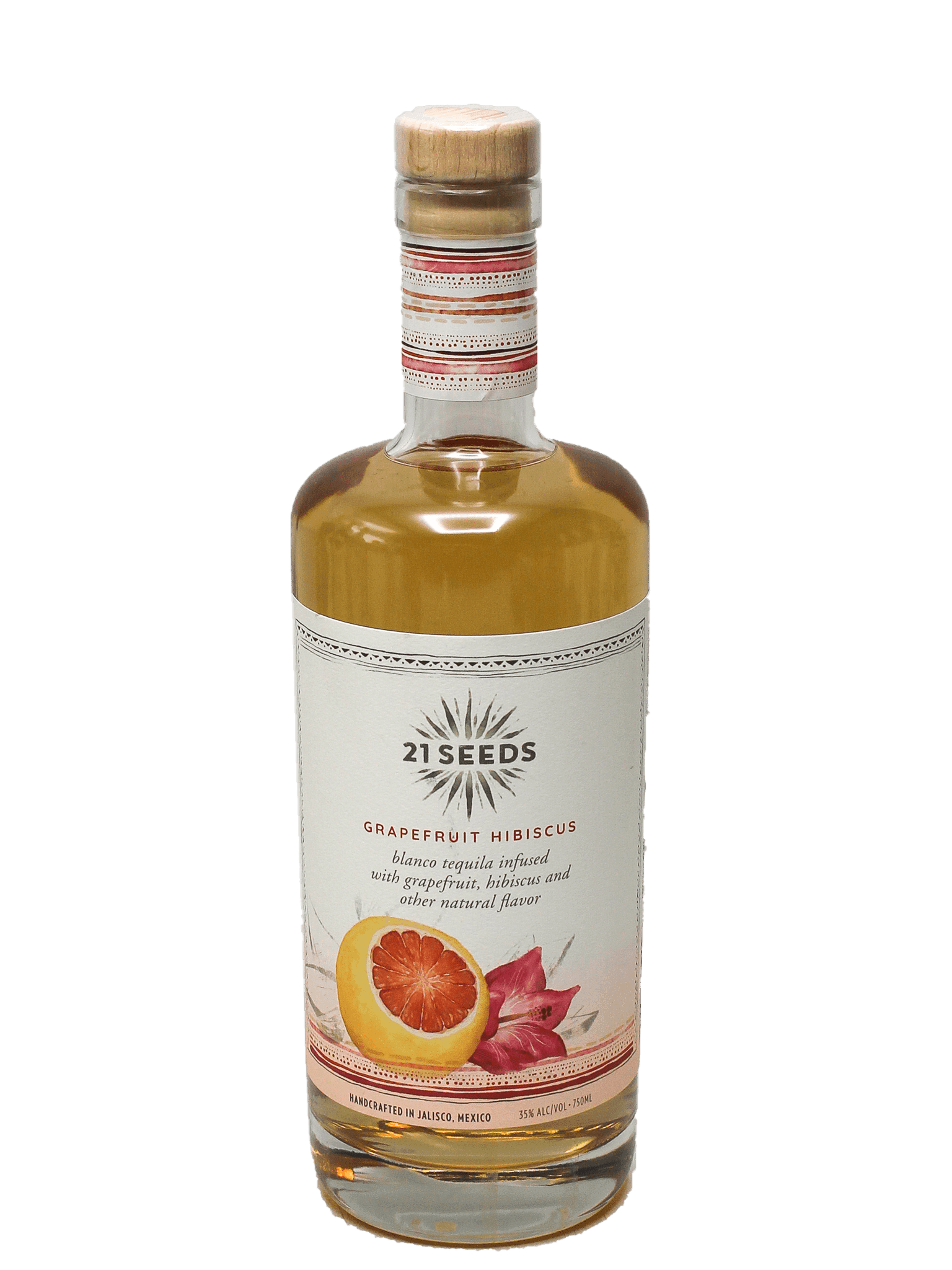 21 seeds grapefruit hibiscus 750ml