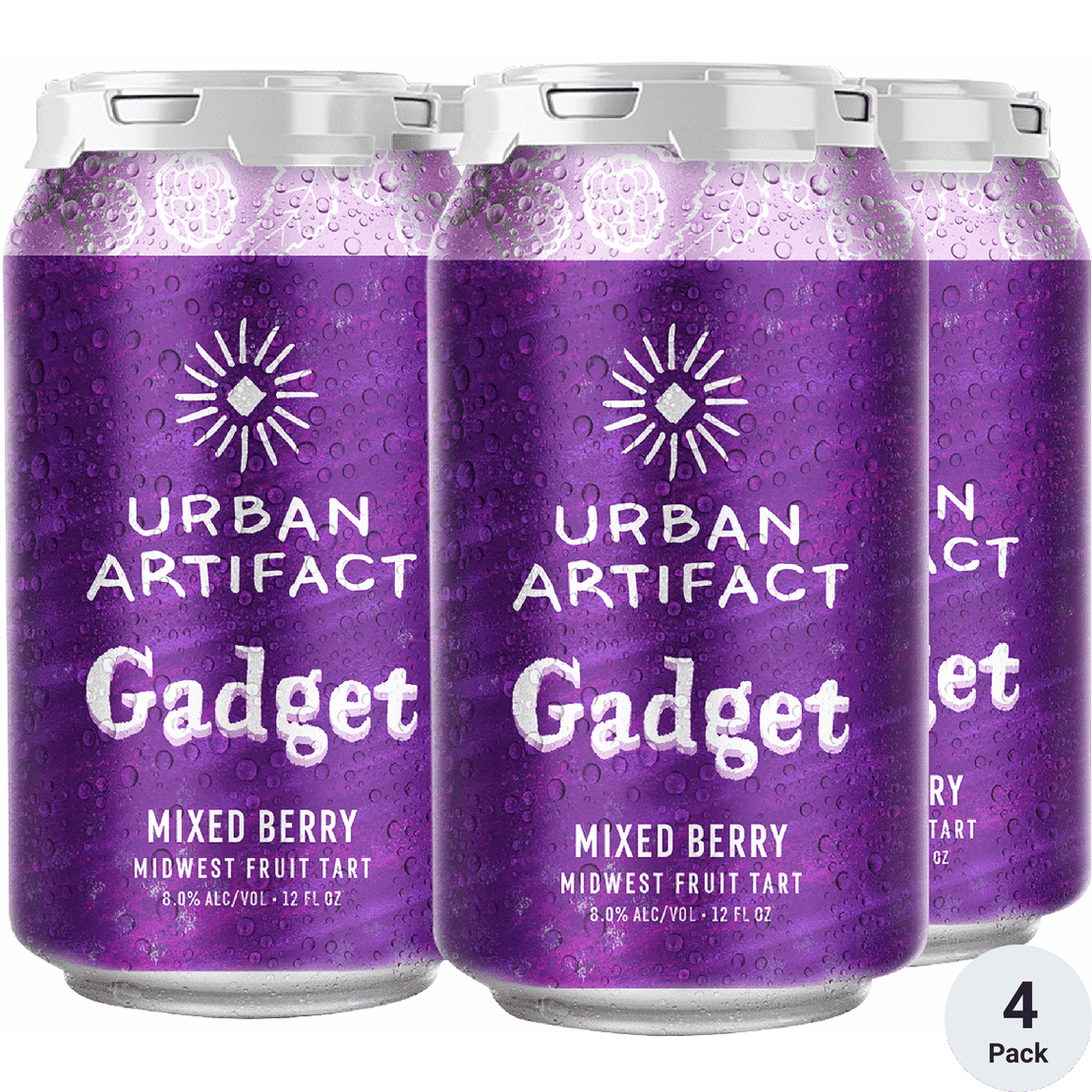 URBAN ARTIFACT MIXED BERRY 4PK